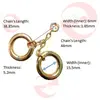 Twins Circle Zipper Puller