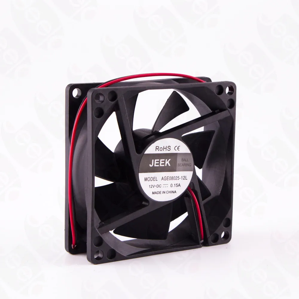 

80*80*25mm dc mini pc cooling fan hot sell equipment radiator 12v