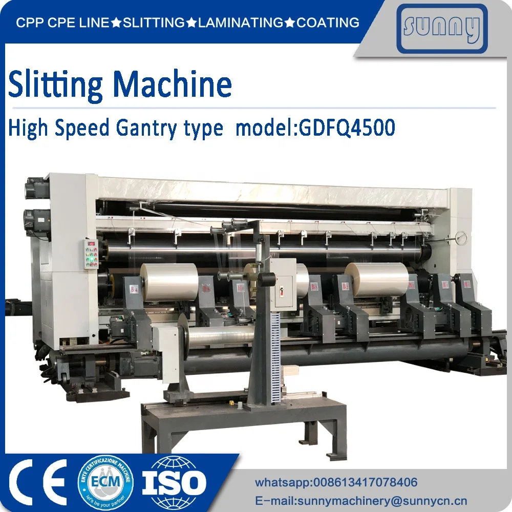 
slitting machinery GDFQ4500 