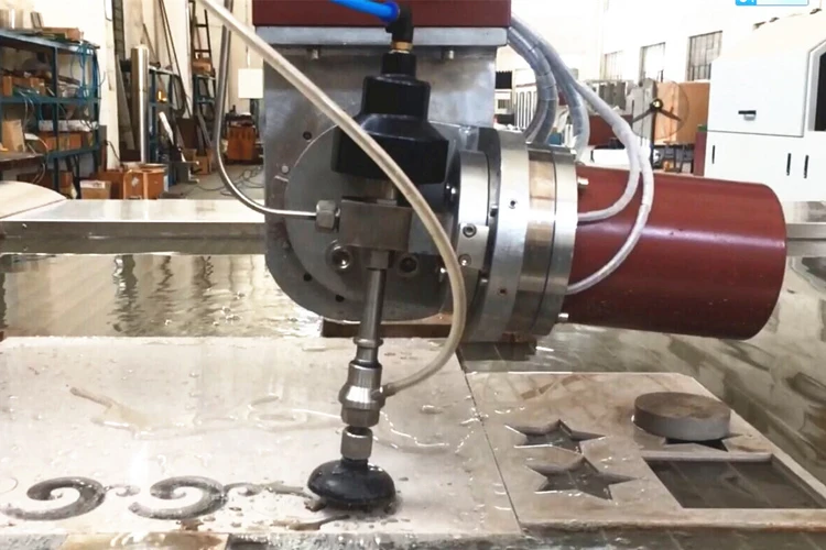 5 Axis Waterjet Machine, Water Jet Cutting 5 Axis, Cnc Water Jet Cutting Machine CNC Controller Provided Customizable 3 Years