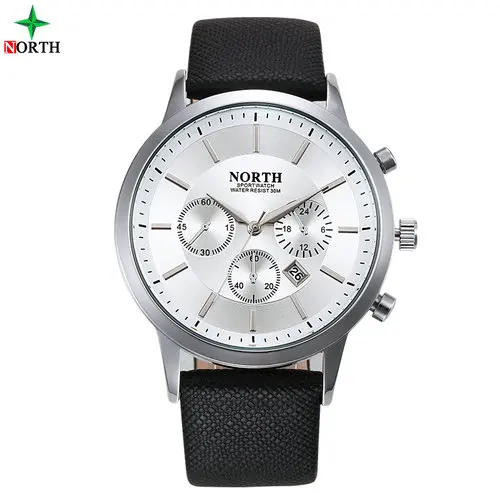 

North 6009 Brand Sport Men Watch Water Resistant And Chronograph Timepiece With Date Display, N/a