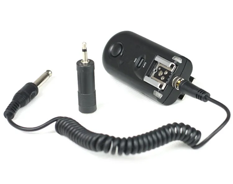 Pc3.5mm Flexible Camera Sync Cord Flash Cable Pc To 1/8" For Studio