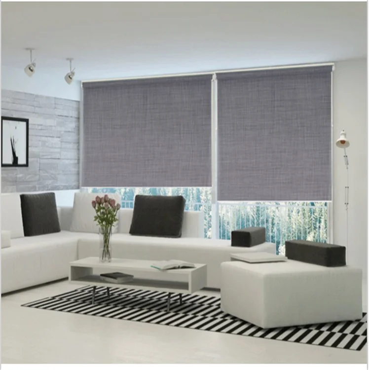 Thw Wdth And Height To 280cmx 500cm Size Motorized Roller Blind Cutting