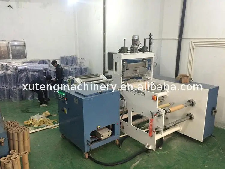 hot melting extruder coating pe machine
