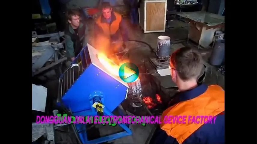 Fast Smelting Steel Silver Copper Aluminum Iron Metal Induction Gold Melting Machine (JLZ-45)