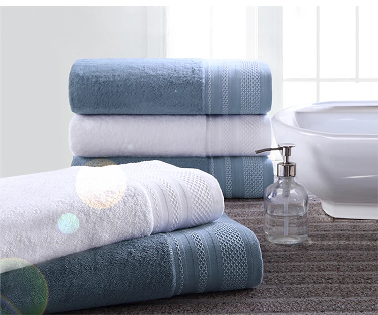 Super Soft 100 Cotton Bathroom Linens Jacquard Bath Towel From China