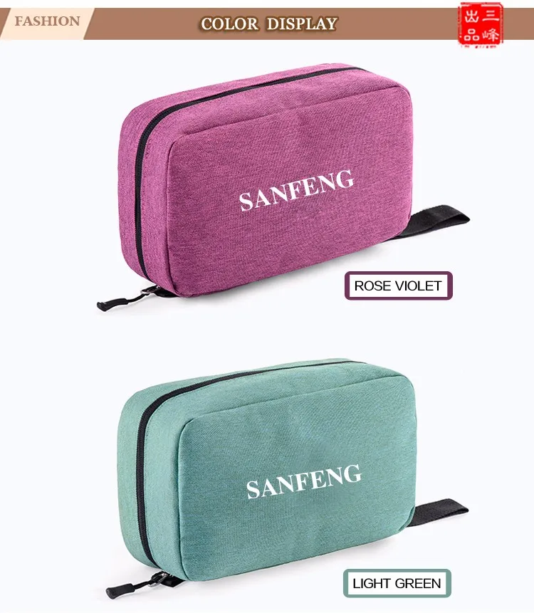 Cheap Wholesale Polyester Cosmetic Bags Professional Makeup Bag Women,Custom Eco-friendly ...