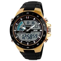 

2018 Best Seller SKMEI 1016 50M Waterproof LED Digital Multifunctional Dual Time Watch