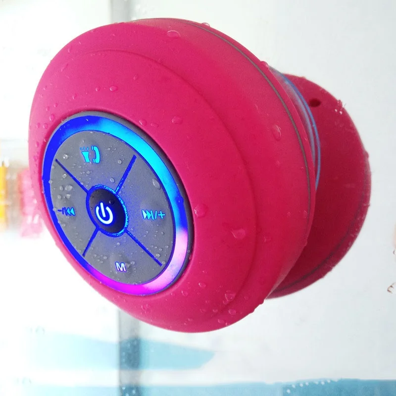 

Free shipping !Factory portable wireless mini shower water proof speaker loud sound blue tooth Q9 speaker, Black,white,blue,pink,yellow