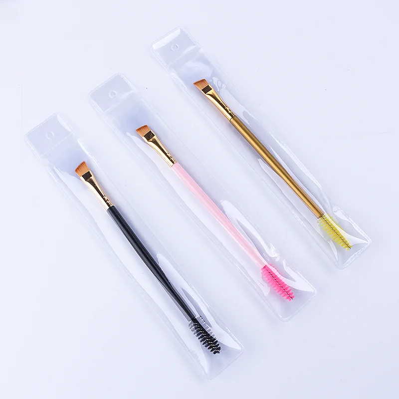 

Wholesale 1pcs Double Eye Brushes Private Label Soft Synthetic Hair Foundation Powder Blush Makeup Brush Set