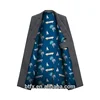 Custom digital print lining 100% Polyester for men suit suiting fabric