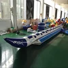 Beautiful Luxury Safe PVC Banana Boat Inflatable Floating Water Park