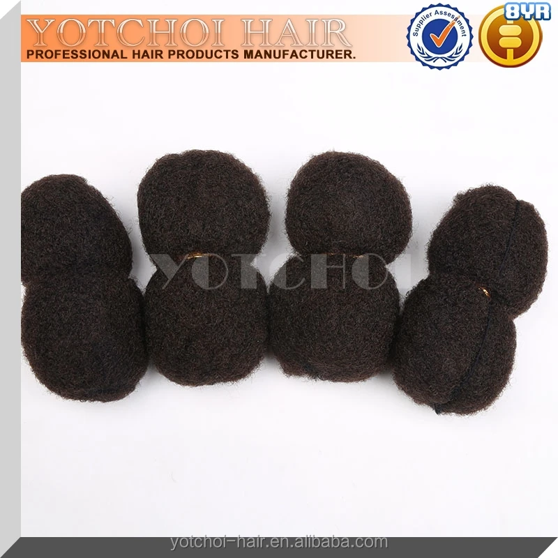 

YOTCHOI TIGHT AFRO KINKY BULK HAIR 4PCS/LOT 100% HUMAN HAIR FOR DREADLOCKS,TWIST BRAIDS NATURAL BLACK COLOUR 1B#,LENGTH 6-26, N/a