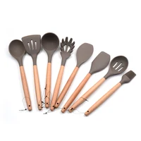 

Factory wholesales kitchen utensils, kitchen cooking ware set and kitchen utensils set silicone