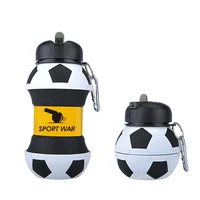 

2019 New Style Water Bottles Bpa Free Quality Logo Football For Outdoor Sports