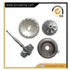 Customized casting for nickel base alloy parts for 40-140kgs thrust micro turbine jet engine model
