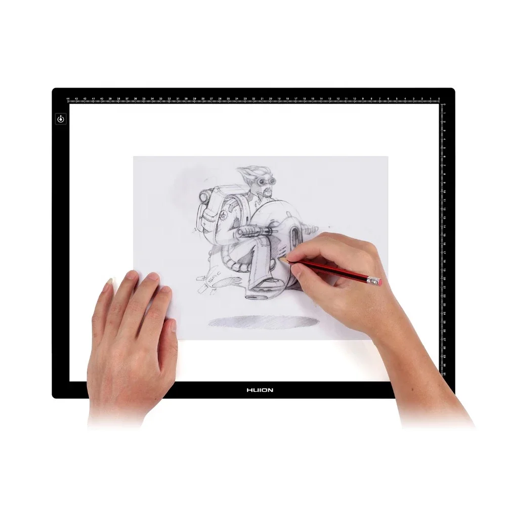 HUION  acrylic ajustable brightness animation L4S portable tracing light box led drawing board