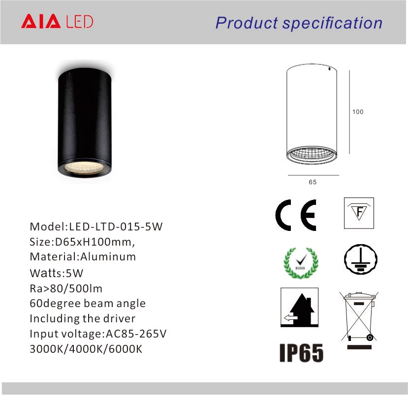 LED-LTD-015-5W-D