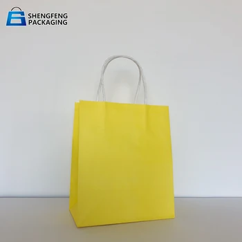 colored paper gift bags with handles