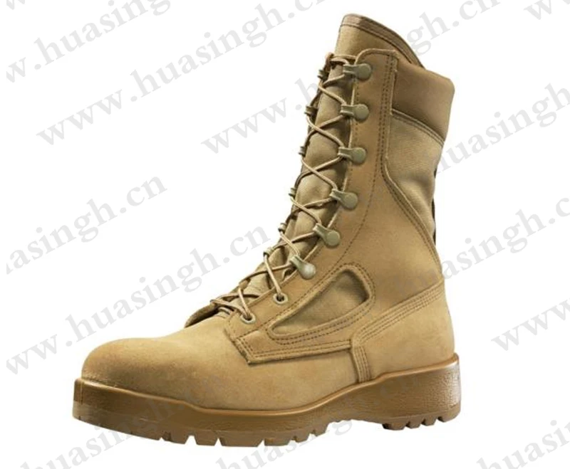 Mens jungle coyote  Combat Boot Police Army Military lace UP Boots size UK 6.5 