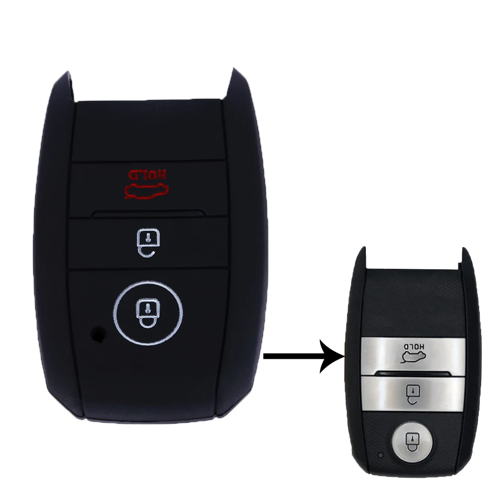 Protective Car Accessories New Design Decorative Smart Silicone Car Key