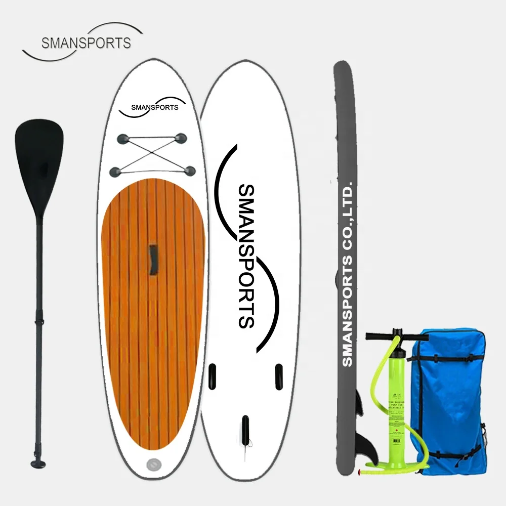 

dwf double wall pvc fabric inflatable stand up paddle board surf sup manufacture, Blue