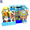 Safety indoor playground equipment with multi functions located in Shanghai