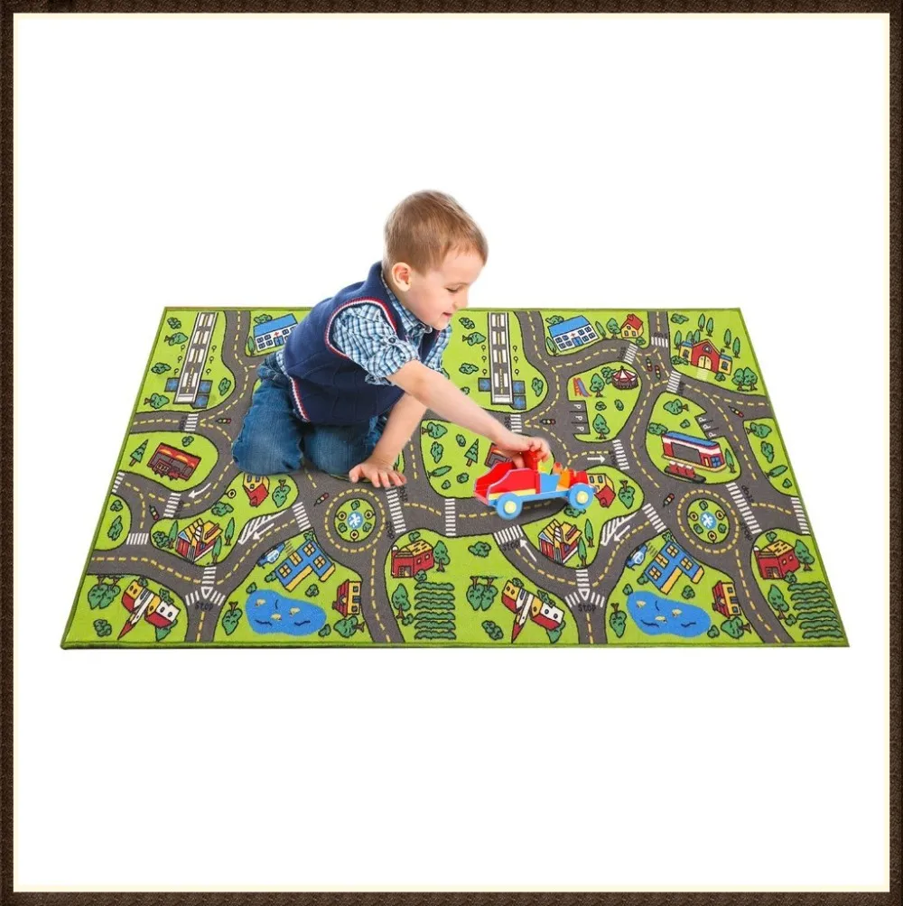 wood foam puzzle mat