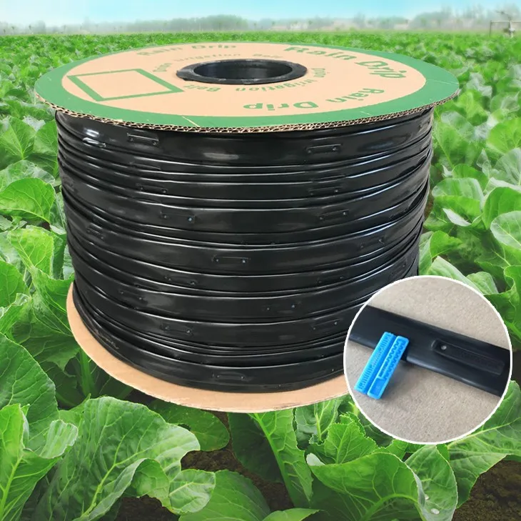 

0.2-0.6mm Thickness Drip Irrigation Tape With Flat Droppers