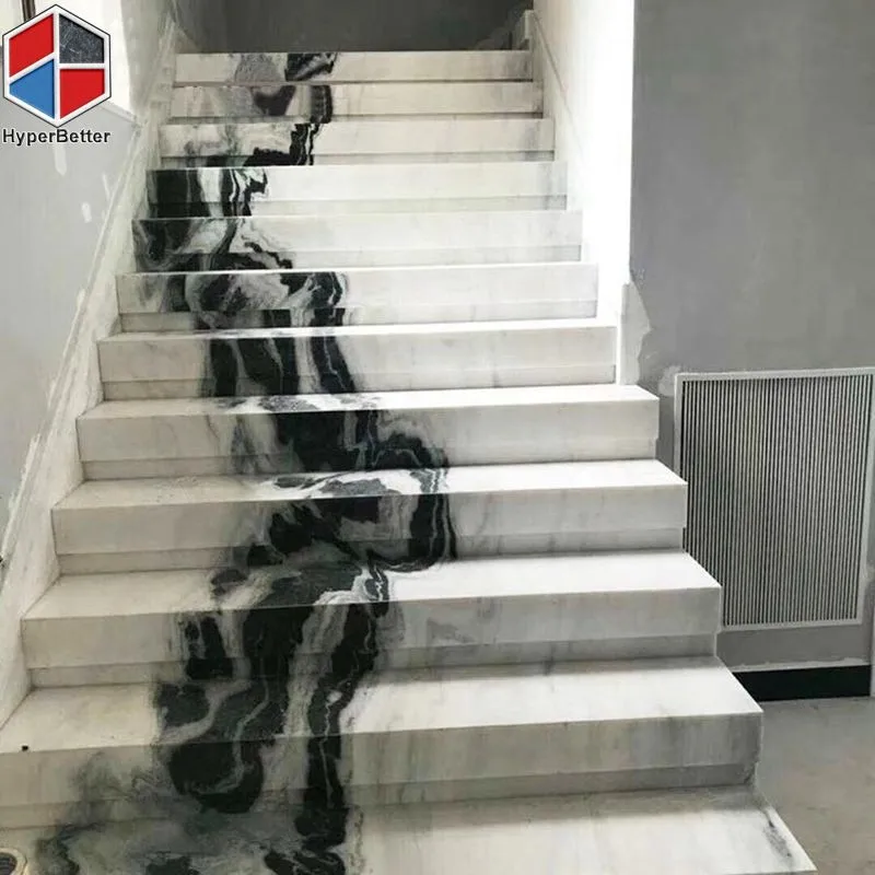 Panda White Marble Stair Treads Buy Marble Stair Treads 