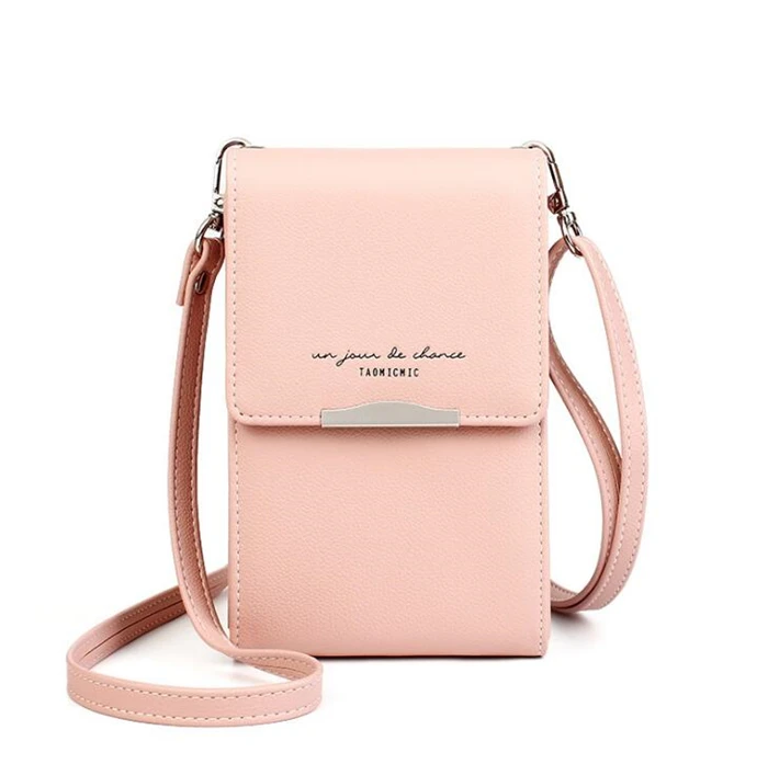 

Hot sale korean fashion ladies mini sling shoulder bag mobile phone bag for universal cell phone bag, Blue;pink;maroon;gray;green;yellow;orange;black