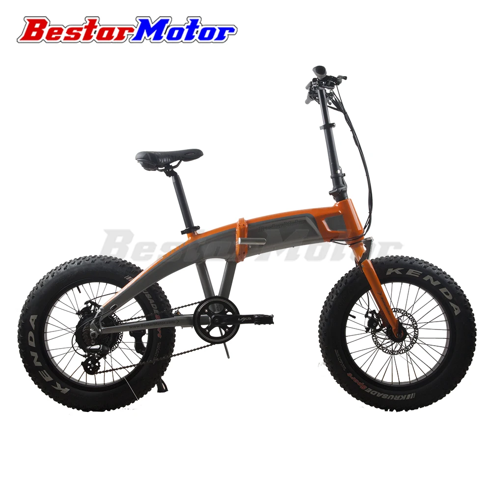 

full suspension folding 20" inch 500w fat tire wheel snow electric bike beach cruiser fat tire bike