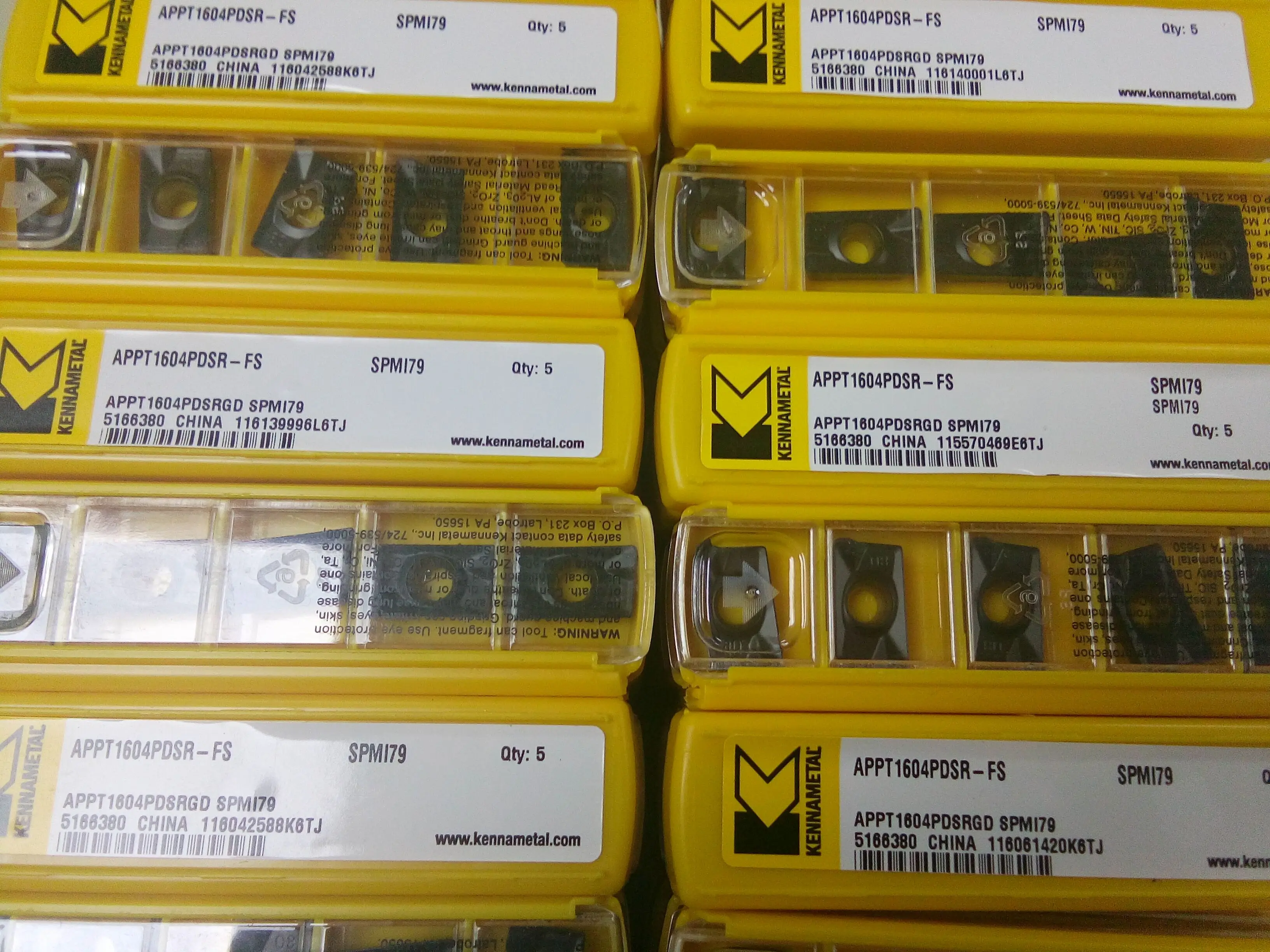 Gold Supplier Kennametal Cemented Carbide Inserts Wnmg080404ms Kc5010