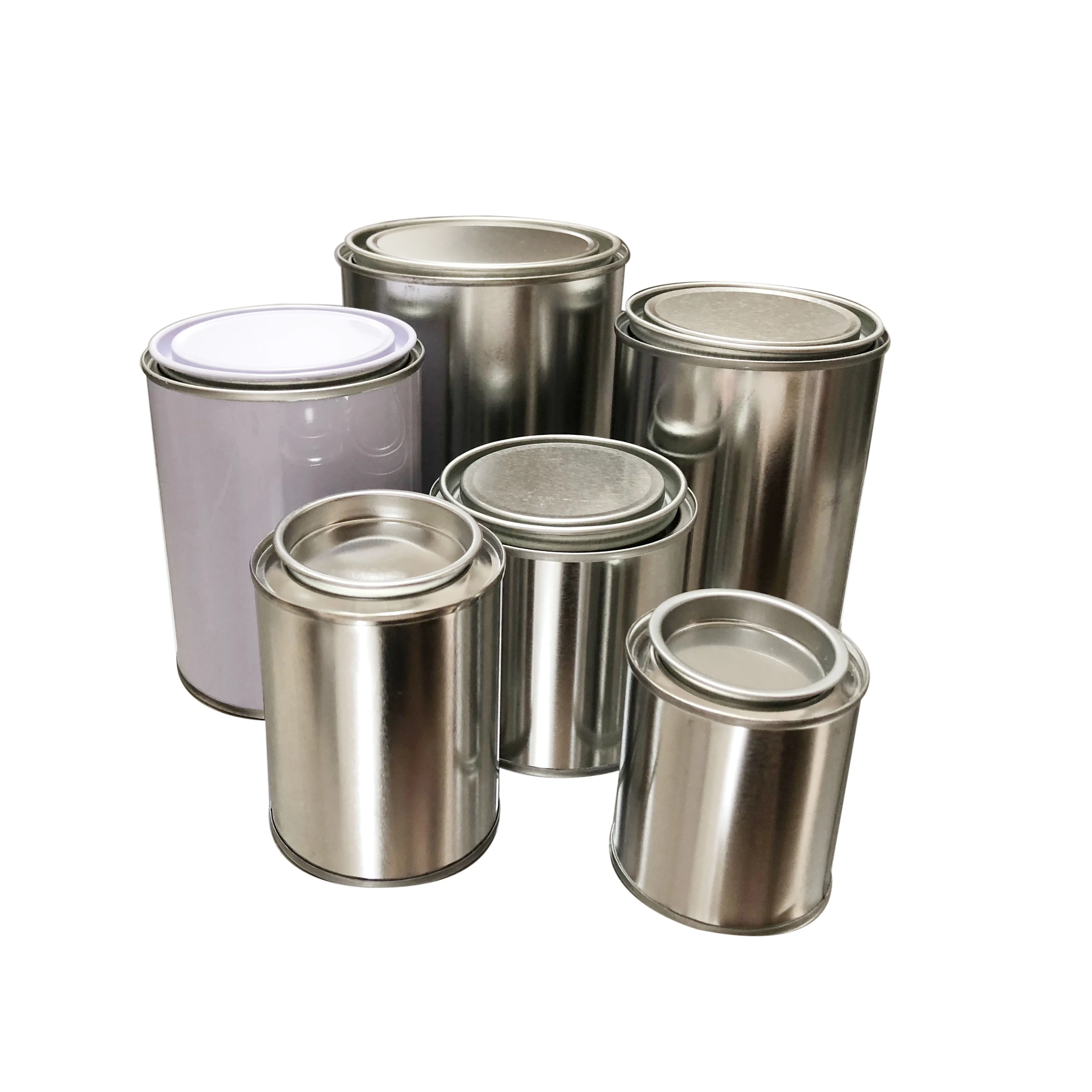 
metal round paint can with lever lid tin can manufacturer wholesale 