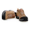 Cheap price Nubuck leather waterproof hiking shoes stock climbing trekking shoes