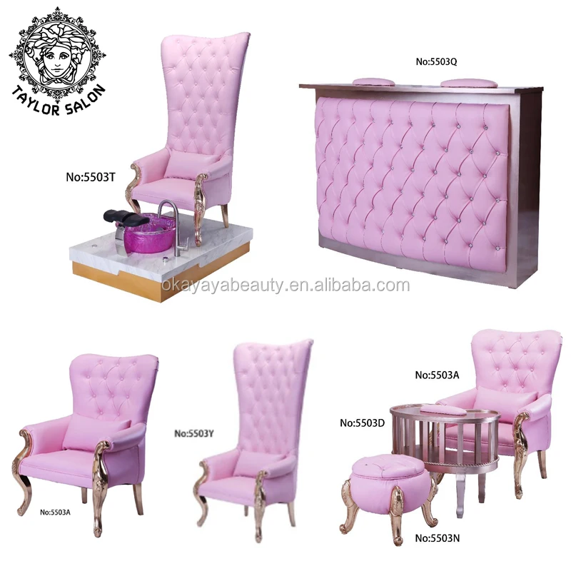

2020 hotel wedding+chairs luxury spa salon furniture Thailand design footbath joy pedicure chair with manicure table, Diverse optional