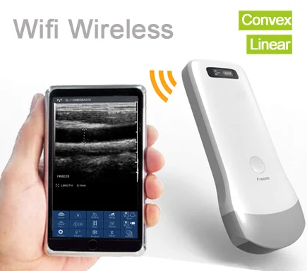 Doppler ultrasound Transducer USG small ultrasonic transducer wireless ultrasound Probe Machine
