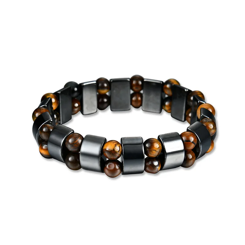 

Most Popular Items Tiger Eye Obsidian Bracelet Natural Stone Bracelet Factory Wholesale Price