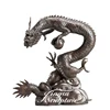 Garden decor brass water fountains dragons