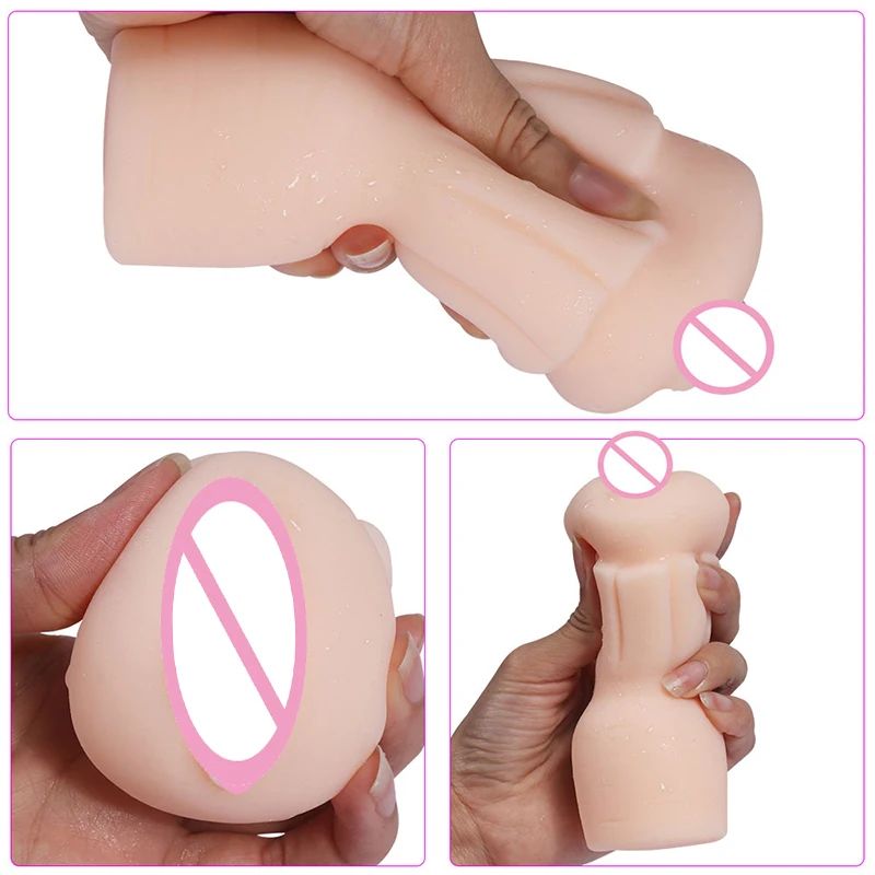 XISE artificial vagina plastic pussy products made by no smell good material