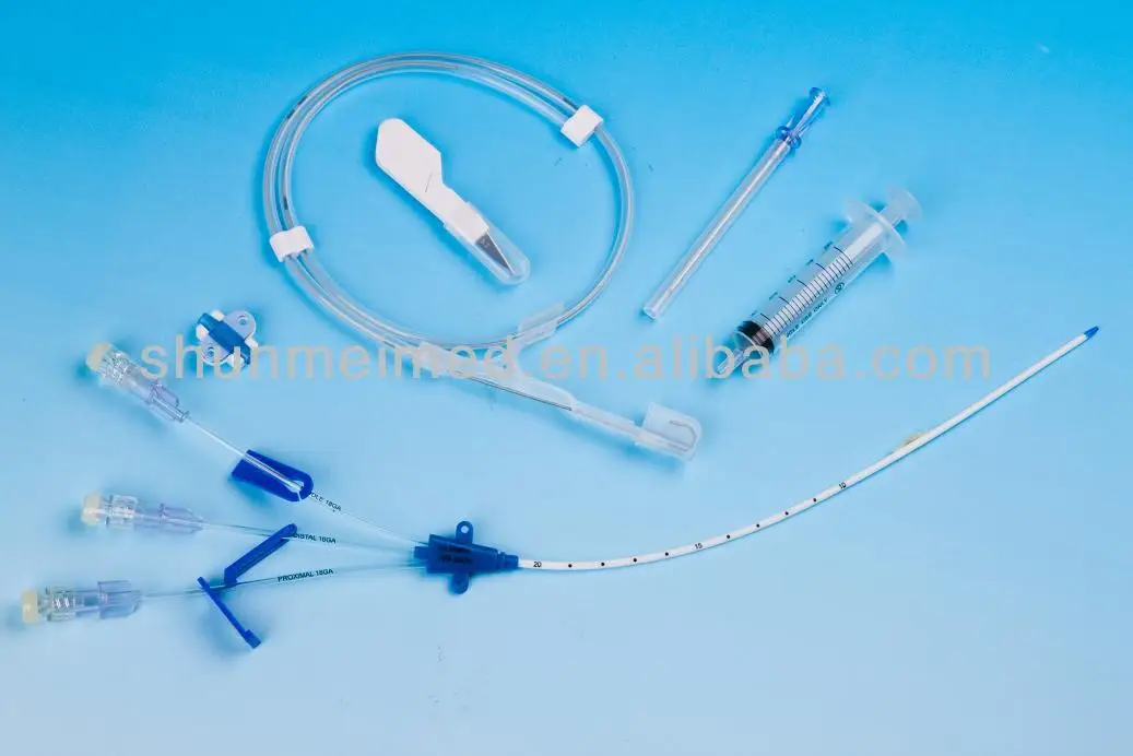 blood central venous catheter set in shunmei