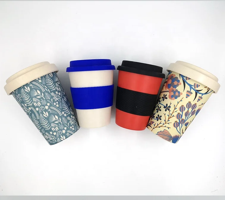 

Biodegradable natural bamboo coffee cup bamboo travel coffee mug