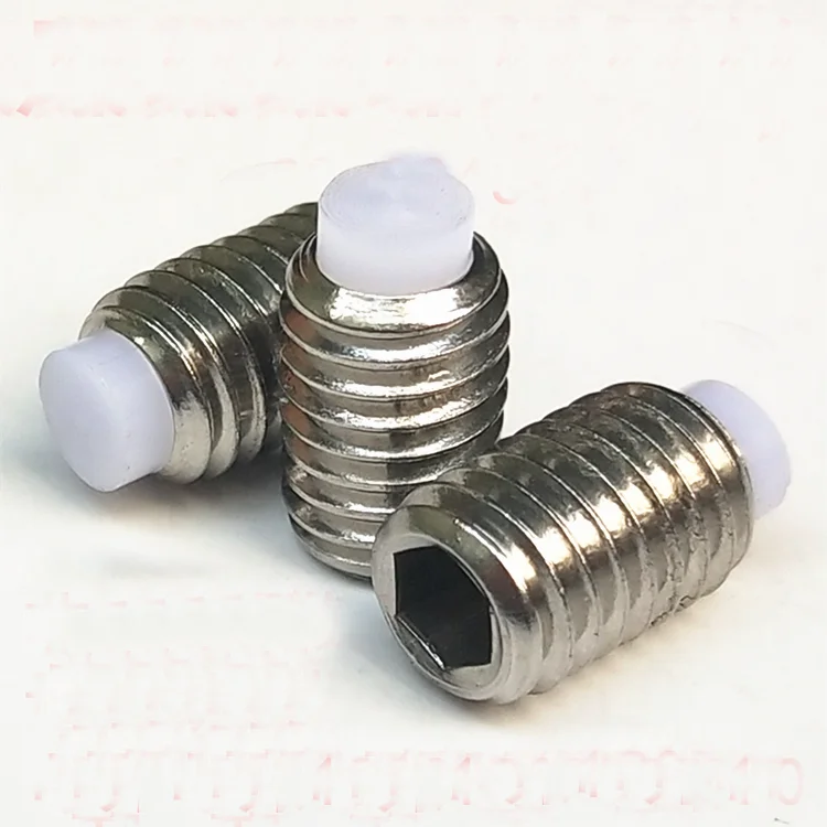 High Quality Stainless Steel Hex Socket Set Screw With Soft Tip Buy