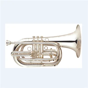 hot sale to thailand Bb tone Silver plated Marching baritone