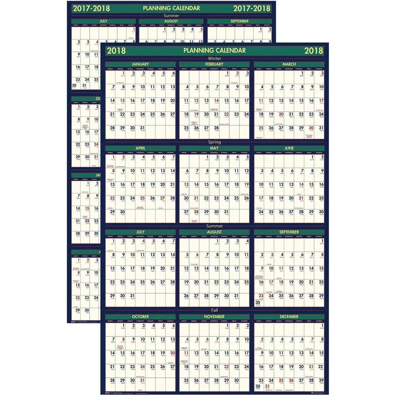 Buy Bulk 18 19 Poster Style Academic Calendars Hod390 18 Academic Calendars In Cheap Price On Alibaba Com