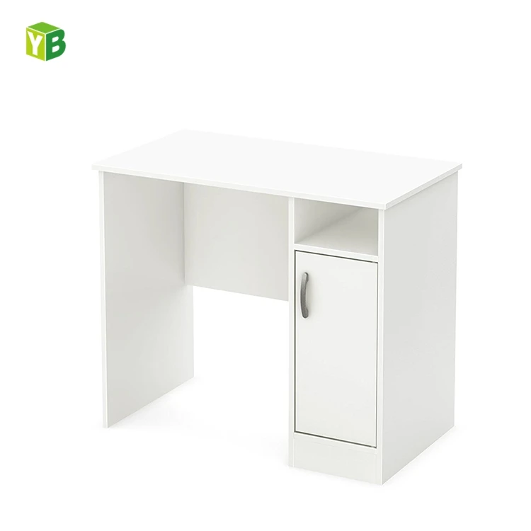 Mdf Computer Simple White Office Desk Melamine Mdf Computer Simple White Office Desk