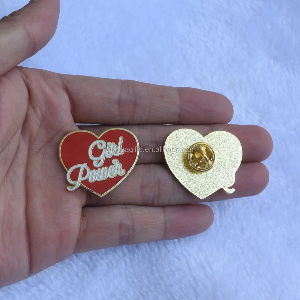 Hard Enamel Gold Badges