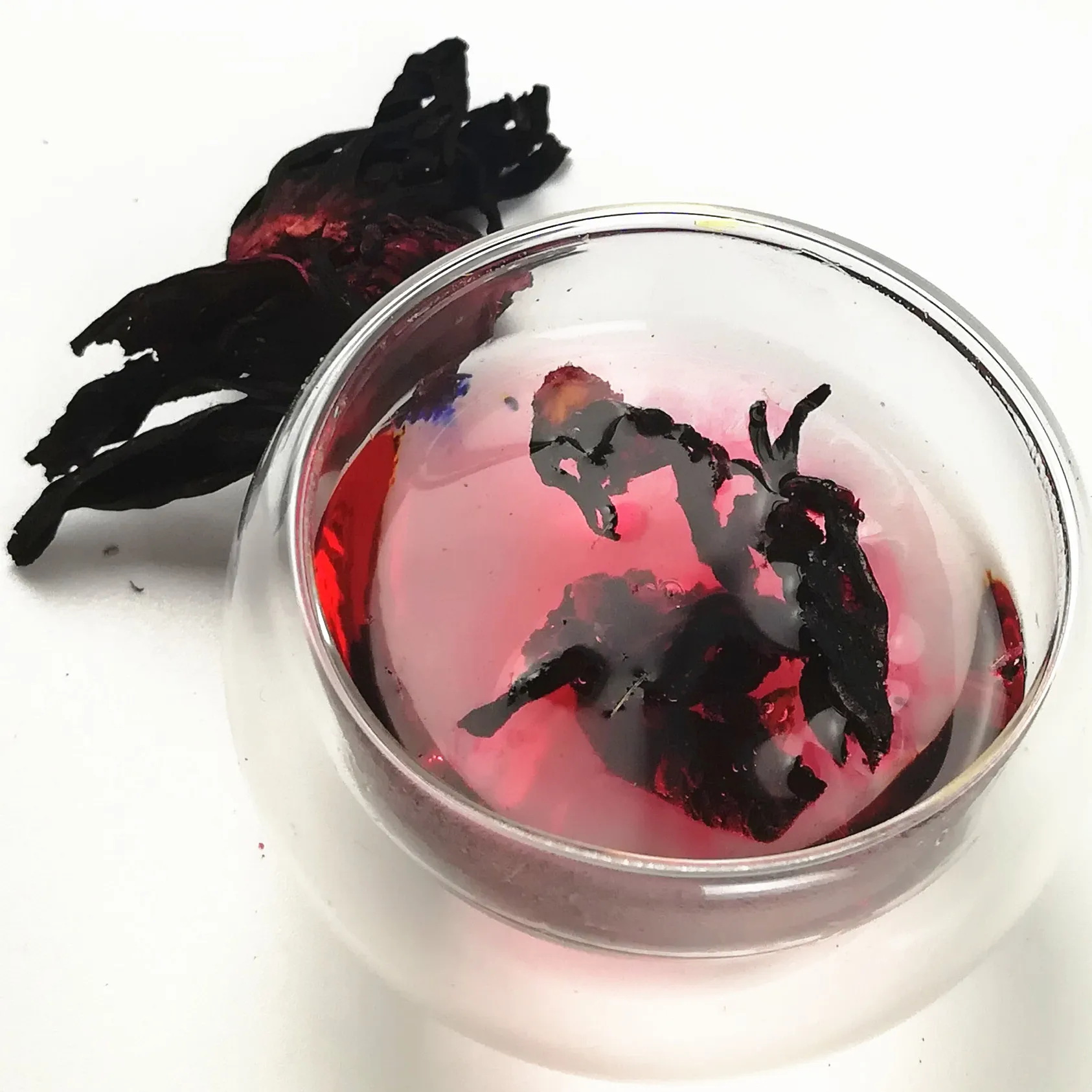 Certified Organic Red Color Tea Hibicus Sabdariffa Hibiscus Rose Tea