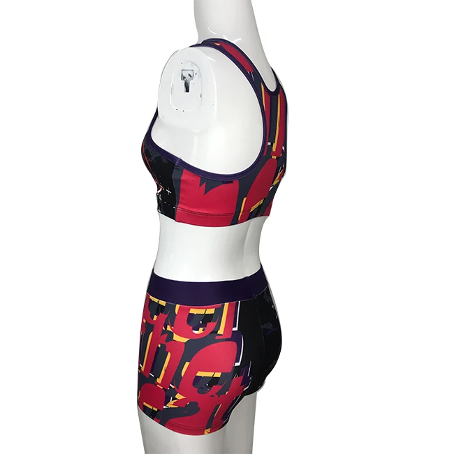 
Cheap Hot Design Lycra Fabric Youth Sublimation Wholesale Cheerleading Uniforms 