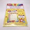 Customized kids weekly paper reward chart